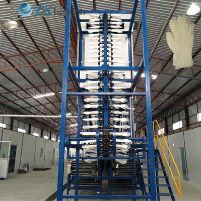 Linea di produzione di gomma eliminabile blu del lattice medico