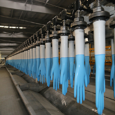 Linea di produzione dei guanti della gomma di nitrile lattice medico chirurgico