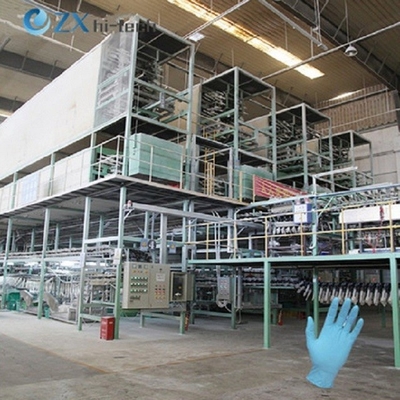Linea di produzione completamente automatica dei guanti del lattice CE di 380V