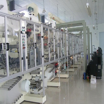 Linea di produzione del pannolino del bambino dello SpA attrezzatura del pannolino