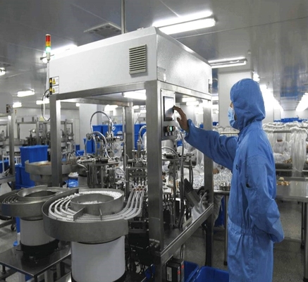 Linea di produzione eliminabile medica dell'ago della siringa