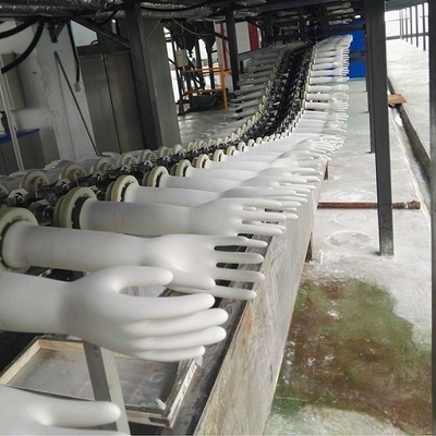 linea di produzione dei guanti del lattice 380V guanti chirurgici che fanno macchina