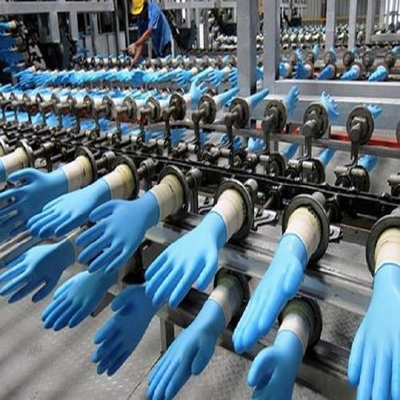 Linea di produzione medica dei guanti del lattice linea di produzione dei guanti del nitrile eliminabile