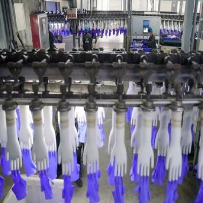 Linea di produzione medica dei guanti del lattice linea di produzione dei guanti del nitrile eliminabile