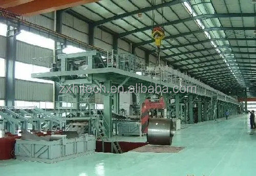 ZX società linea di produzione di bobine di acciaio galvanizzato, attrezzature di produzione di bobine di acciaio