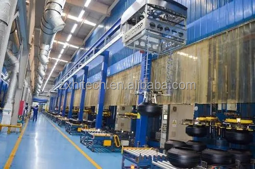 Linea di produzione ad alta velocità della gomma di gomma della società di ZX 	fabbricazione di industrie