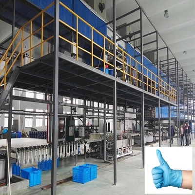 380V Esame medico Lattice Power Guant Making Machine
