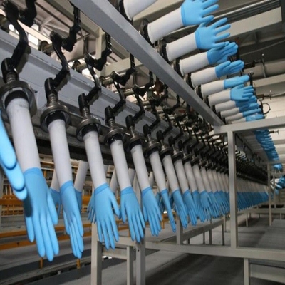 380V Esame medico Lattice Power Guant Making Machine