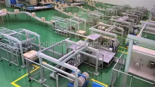 Linea di produzione ad alta velocità per la produzione di dispositivi antiumidità urinaria ad alta efficienza