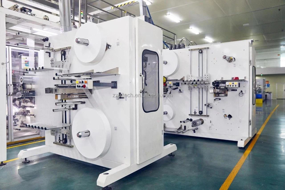 Linea di produzione ad alta velocità per la produzione di dispositivi antiumidità urinaria ad alta efficienza