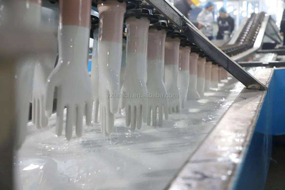 Guanti di lattice medico Macchinari Guanti di gomma Macchine per la produzione di guanti Egitto Guanti in acciaio inossidabile