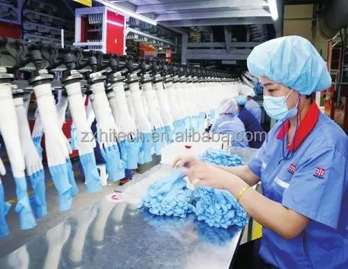 Guanti di lattice medico Macchinari Guanti di gomma Macchine per la produzione di guanti Egitto Guanti in acciaio inossidabile