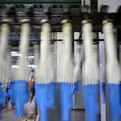 I GUANTI LAVORANO la immersione a macchina della macchina del guanto del silicone della macchina dei guanti