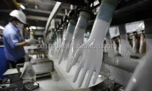 linea di produzione linea medica di fabbricazione del macchinario dei guanti della fabbrica dei guanti dei guanti