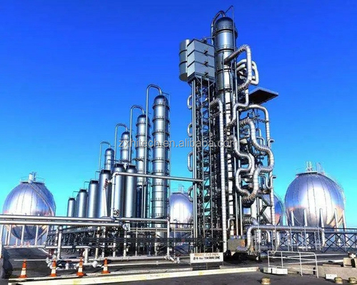 La società ZX sviluppa attrezzature di raffinazione di petrolio grezzo ad alta efficienza
