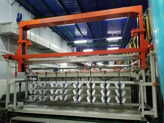 Linea di produzione di argento dorato Linea di produzione di elettroplatazione