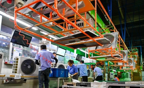 Linea di produzione di condizionatori d'aria
