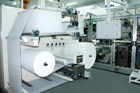 Linea di produzione di velocità per la produzione di dispositivi antiumidità urinaria ad alta efficienza