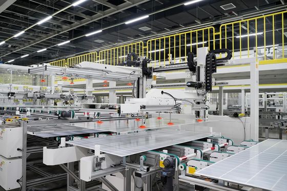 Linea di produzione di pannelli solari Apparecchiature per la linea di produzione fotovoltaica